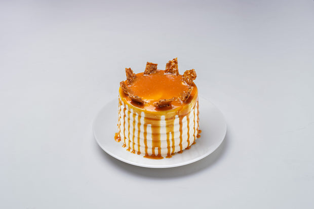 Vanilla Salted Caramel Cake - For One